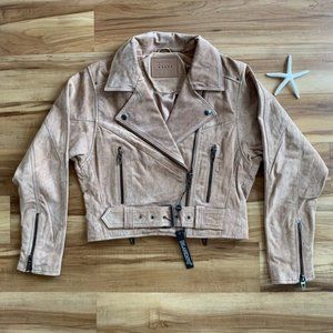 NWT! BLANK NYC Suede Moto Jacket